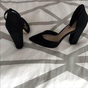 Black Suede Heels